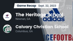 Recap: The Heritage School vs. Calvary Christian School 2023