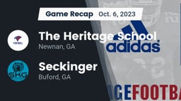 Recap: The Heritage School vs. Seckinger  2023