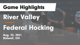 River Valley  vs Federal Hocking  Game Highlights - Aug. 23, 2021