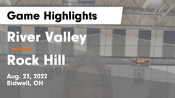 River Valley  vs Rock Hill  Game Highlights - Aug. 23, 2022