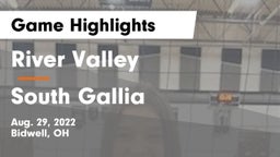 River Valley  vs South Gallia Game Highlights - Aug. 29, 2022