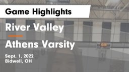 River Valley  vs Athens Varsity Game Highlights - Sept. 1, 2022