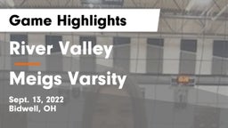 River Valley  vs Meigs Varsity Game Highlights - Sept. 13, 2022