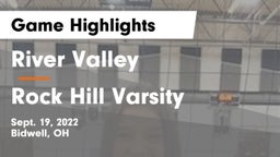 River Valley  vs Rock Hill Varsity Game Highlights - Sept. 19, 2022