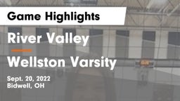 River Valley  vs Wellston Varsity  Game Highlights - Sept. 20, 2022