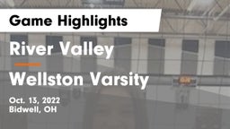 River Valley  vs Wellston Varsity  Game Highlights - Oct. 13, 2022