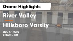 River Valley  vs Hillsboro Varsity Game Highlights - Oct. 17, 2022