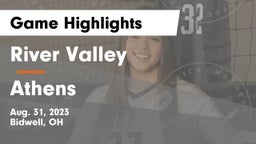 River Valley  vs Athens  Game Highlights - Aug. 31, 2023
