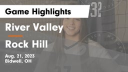 River Valley  vs Rock Hill  Game Highlights - Aug. 21, 2023