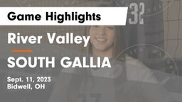 River Valley  vs SOUTH GALLIA  Game Highlights - Sept. 11, 2023