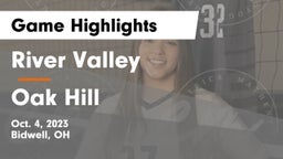 River Valley  vs Oak Hill  Game Highlights - Oct. 4, 2023
