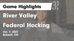 River Valley  vs Federal Hocking  Game Highlights - Oct. 9, 2023