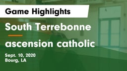 South Terrebonne  vs ascension catholic Game Highlights - Sept. 10, 2020