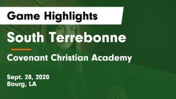 South Terrebonne  vs Covenant Christian Academy Game Highlights - Sept. 28, 2020