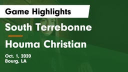 South Terrebonne  vs Houma Christian Game Highlights - Oct. 1, 2020