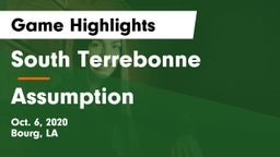 South Terrebonne  vs Assumption  Game Highlights - Oct. 6, 2020