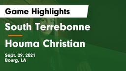 South Terrebonne  vs Houma Christian Game Highlights - Sept. 29, 2021
