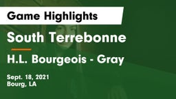 South Terrebonne  vs H.L. Bourgeois - Gray Game Highlights - Sept. 18, 2021