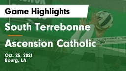 South Terrebonne  vs Ascension Catholic  Game Highlights - Oct. 25, 2021