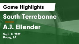 South Terrebonne  vs A.J. Ellender Game Highlights - Sept. 8, 2022