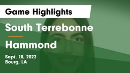 South Terrebonne  vs Hammond  Game Highlights - Sept. 10, 2022
