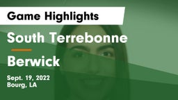 South Terrebonne  vs Berwick  Game Highlights - Sept. 19, 2022