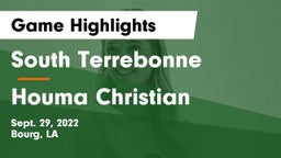 South Terrebonne  vs Houma Christian  Game Highlights - Sept. 29, 2022