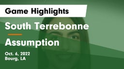 South Terrebonne  vs Assumption  Game Highlights - Oct. 6, 2022