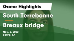 South Terrebonne  vs Breaux bridge Game Highlights - Nov. 3, 2022