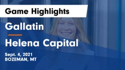 Gallatin  vs Helena Capital  Game Highlights - Sept. 4, 2021