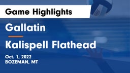 Gallatin  vs Kalispell Flathead  Game Highlights - Oct. 1, 2022