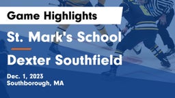 St. Mark's School vs Dexter Southfield  Game Highlights - Dec. 1, 2023