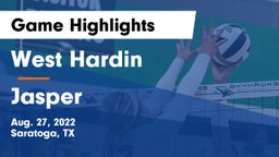 West Hardin  vs Jasper  Game Highlights - Aug. 27, 2022