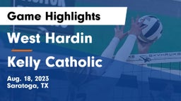 West Hardin  vs Kelly Catholic  Game Highlights - Aug. 18, 2023