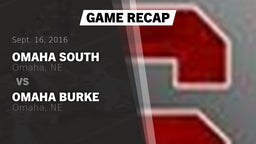 Recap: Omaha South  vs. Omaha Burke  2016