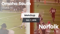 Matchup: Omaha South vs. Norfolk  2016