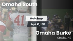 Matchup: Omaha South vs. Omaha Burke  2017