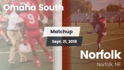 Matchup: Omaha South vs. Norfolk  2018