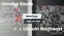 Matchup: Omaha South vs. Lincoln Northeast  2018