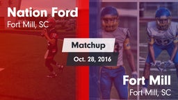 Matchup: Nation Ford High vs. Fort Mill  2016