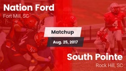 Matchup: Nation Ford High vs. South Pointe  2017