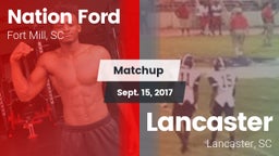 Matchup: Nation Ford High vs. Lancaster  2017
