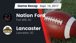 Recap: Nation Ford  vs. Lancaster  2017
