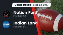 Recap: Nation Ford  vs. Indian Land  2017