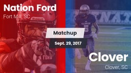 Matchup: Nation Ford High vs. Clover  2017
