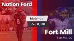 Matchup: Nation Ford High vs. Fort Mill  2017