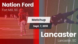 Matchup: Nation Ford High vs. Lancaster  2018