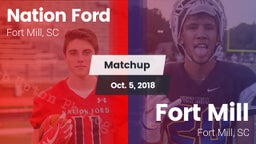 Matchup: Nation Ford High vs. Fort Mill  2018