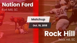 Matchup: Nation Ford High vs. Rock Hill  2018