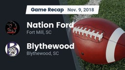 Recap: Nation Ford  vs. Blythewood  2018